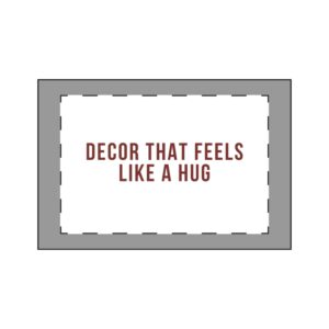 Cozy Soy Wax Candle - 9oz Jar with 'Decor That Feels Like a Hug' Quote
