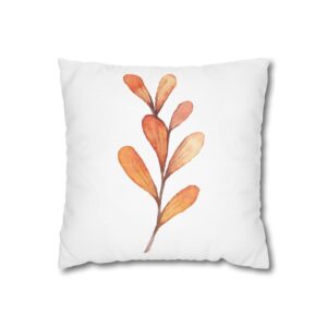 Autumn Leaf Square Pillowcase - Cozy Home Decor