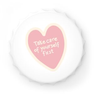 Self-Care Heart Bottle Opener