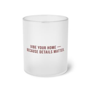 Frosted Glass Mug - Vibe Your Home Design