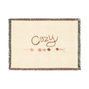 Cozy Woven Blanket - Perfect for Relaxation and Home Decor