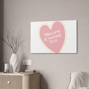 Self-Care Heart Canvas